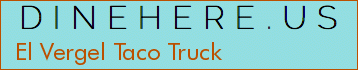 El Vergel Taco Truck