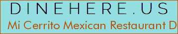 Mi Cerrito Mexican Restaurant Delaware