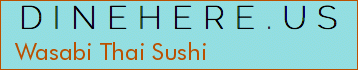 Wasabi Thai Sushi