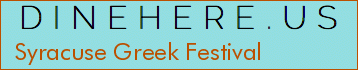 Syracuse Greek Festival