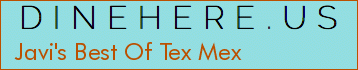 Javi's Best Of Tex Mex