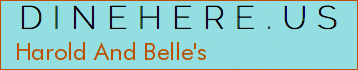 Harold And Belle's