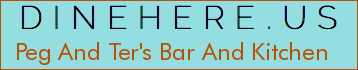 Peg And Ter's Bar And Kitchen