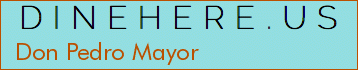 Don Pedro Mayor