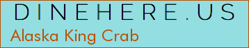 Alaska King Crab