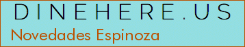 Novedades Espinoza