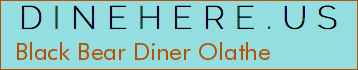 Black Bear Diner Olathe
