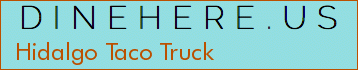 Hidalgo Taco Truck