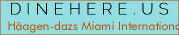 Häagen-dazs Miami International Mall