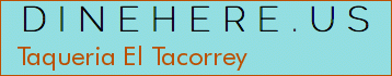 Taqueria El Tacorrey