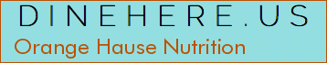 Orange Hause Nutrition
