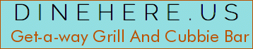 Get-a-way Grill And Cubbie Bar