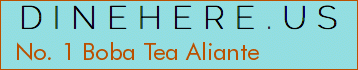 No. 1 Boba Tea Aliante