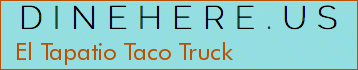 El Tapatio Taco Truck