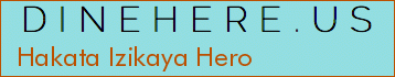 Hakata Izikaya Hero