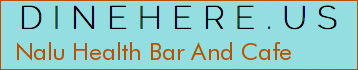 Nalu Health Bar And Cafe