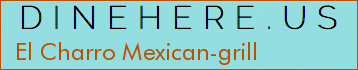 El Charro Mexican-grill