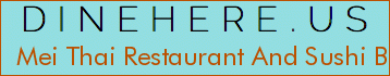 Mei Thai Restaurant And Sushi Bar