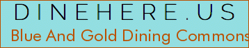 Blue And Gold Dining Commons
