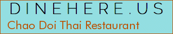 Chao Doi Thai Restaurant