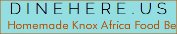 Homemade Knox Africa Food Bento Box