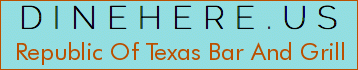 Republic Of Texas Bar And Grill