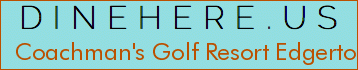 Coachman's Golf Resort Edgerton Wi