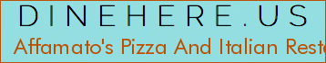 Affamato's Pizza And Italian Restaurant