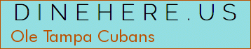 Ole Tampa Cubans