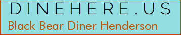 Black Bear Diner Henderson