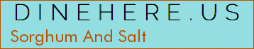 Sorghum And Salt