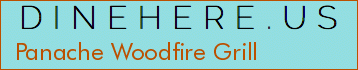 Panache Woodfire Grill