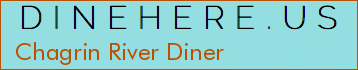Chagrin River Diner