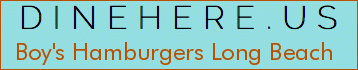 Boy's Hamburgers Long Beach