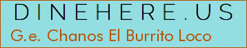G.e. Chanos El Burrito Loco