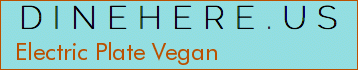 Electric Plate Vegan