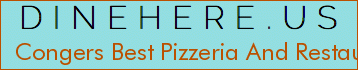 Congers Best Pizzeria And Restaurant