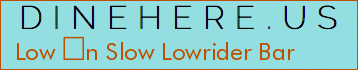 Low n Slow Lowrider Bar