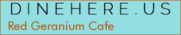 Red Geranium Cafe