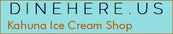 Kahuna Ice Cream Shop