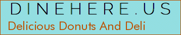 Delicious Donuts And Deli