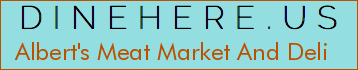 Albert's Meat Market And Deli