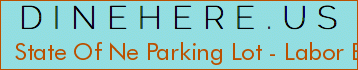 State Of Ne Parking Lot - Labor Bldg