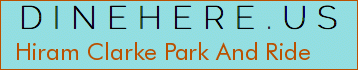 Hiram Clarke Park And Ride