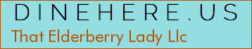 That Elderberry Lady Llc