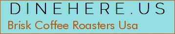 Brisk Coffee Roasters Usa