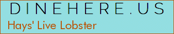 Hays' Live Lobster