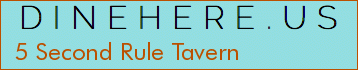 5 Second Rule Tavern