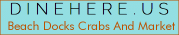 Beach Docks Crabs And Market