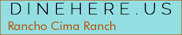 Rancho Cima Ranch